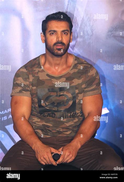 Bollywood actor John Abraham during the trailer launch of film Force 2 ...