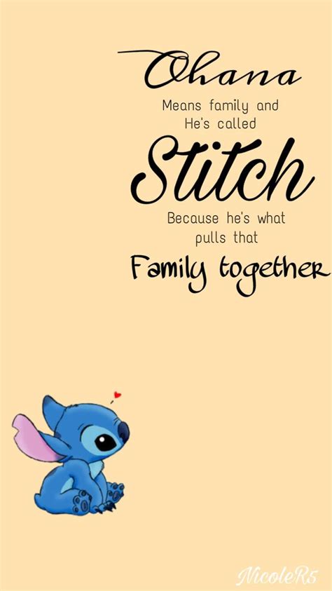 Disney Stitch wallpaper | Lilo and stitch quotes, Stitch quote, Lilo ...