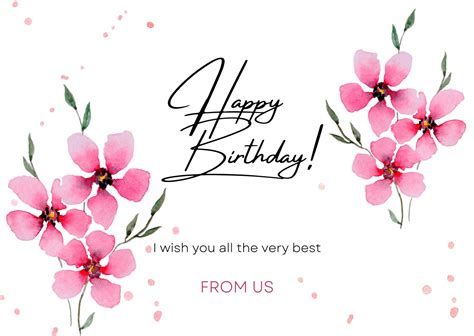 Happy birthday greeting card photos