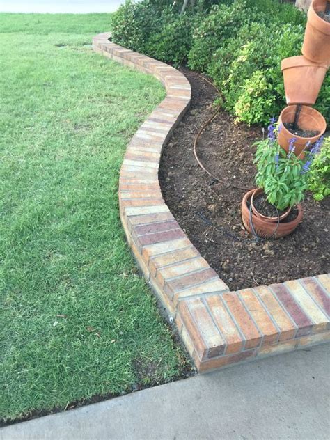 HardScape Patios, Pathways, Flowerbed Edging, Driveways, Retaini… | Brick landscape edging ...