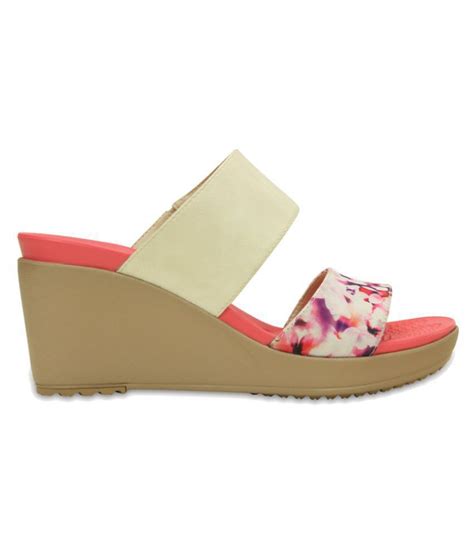 Crocs Multi Color Wedges Heels Price in India- Buy Crocs Multi Color Wedges Heels Online at Snapdeal