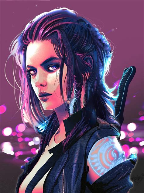 Cyberpunk Portraits-ad_1] Cyberpunk Portraits -#characterdesigneasy # ...