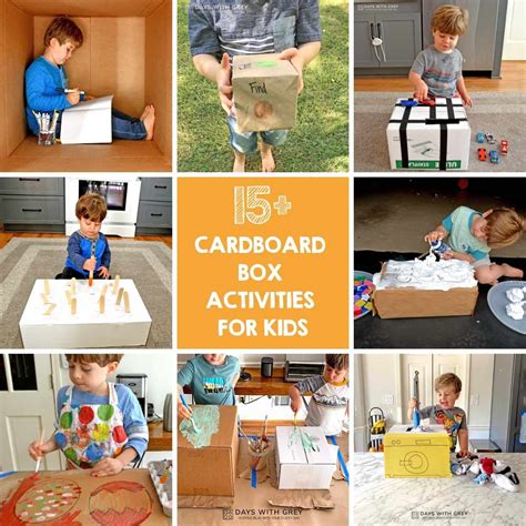 15 Cardboard Crafts for Kids - Days With Grey