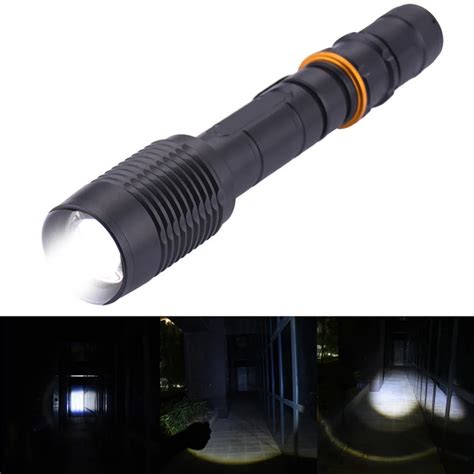 Waterproof Zoomable Torch Lights 1200LM Zoomable CREE XML T6 LED ...