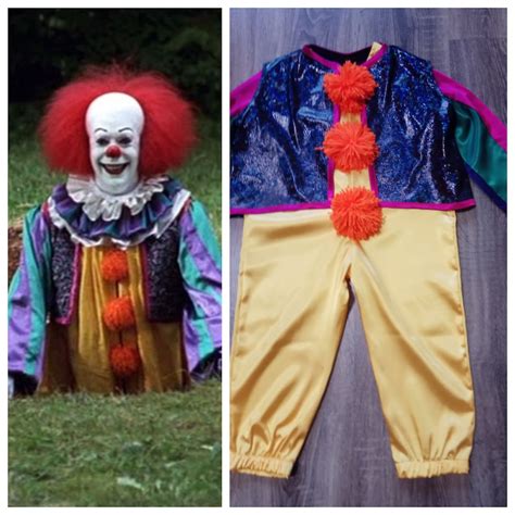 Pennywise Costume Kids Pennywise It Costume Cosplay Baby Pennywise Clown Dress Kids Toddler ...