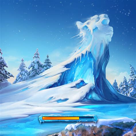 ArtStation - Ice Cave, Sergey Lameyko Environment Concept Art, Environment Design, Scenic ...