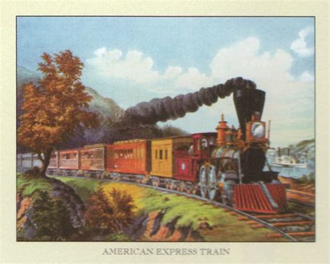 Vintage American Express Train | Wall Art Posters