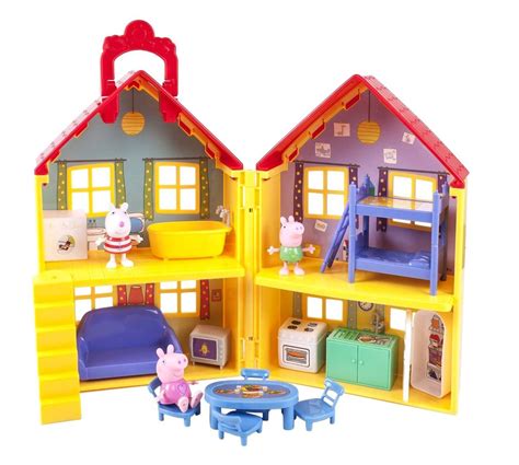 Peppa Pig Deluxe House New Playset Playhouse Game Base Fun For Kids New ...