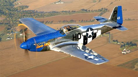 P51 Classic Airplane - Mystery Wallpaper