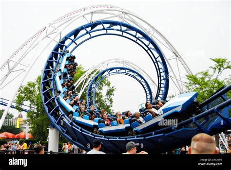 Cedar Point Amusement Park at Sandusky Ohio OH Stock Photo - Alamy