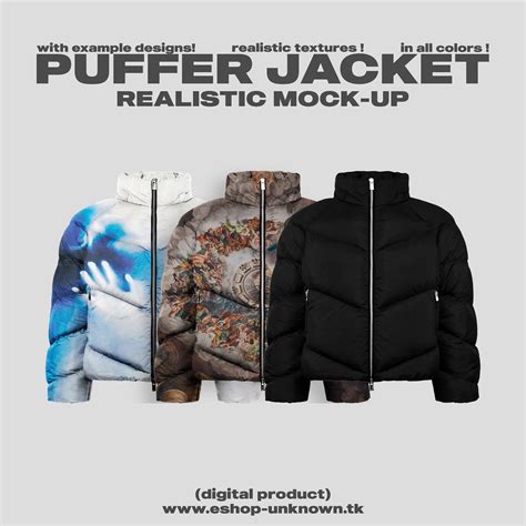 Puffer Jacket Mockup on Behance