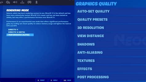 Best Settings for Fortnite: Audio and Video Settings for Best ...