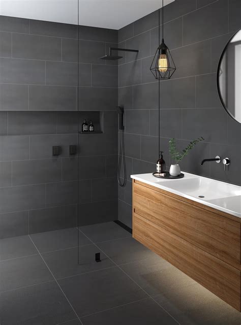 Dark Gray Bathroom Floor Tile – Flooring Tips