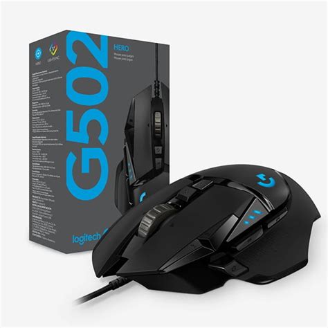 Chuột chơi game Logitech G502 Hero Gaming USB Black