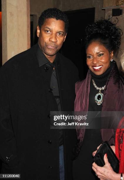 Denzel And Paulette Washington Photos and Premium High Res Pictures ...