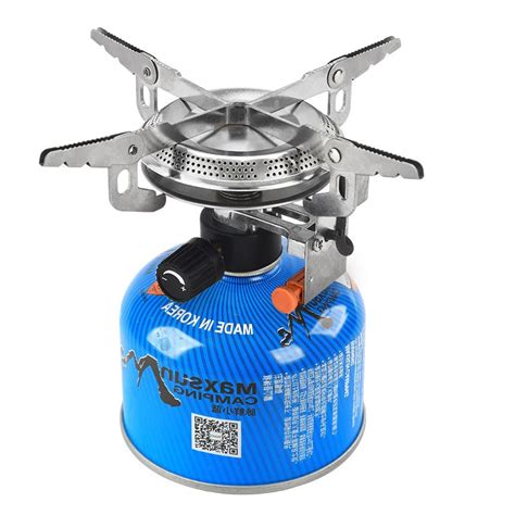 High Efficient Tourist Burner Backpacking Stove with Electronic Igniter Portable Pre-Heat Stove ...