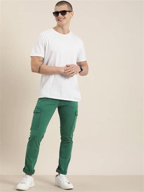 Military Green Cargo Pants for Tactical Fashion - Menzstory