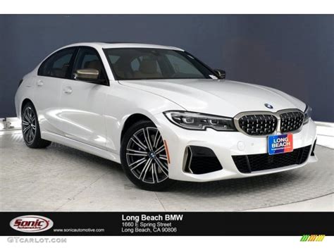 2020 Mineral White Metallic BMW 3 Series M340i Sedan #137531222 Photo #13 | GTCarLot.com - Car ...