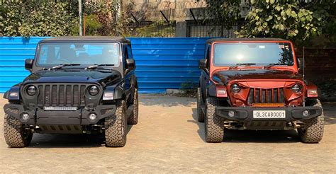These 2020 Mahindra Thar 4X4s modified by Bimbra look Mean & Muscular