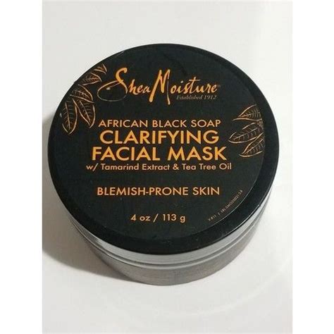 Shea Moisture African Black Soap Clarifying Facial Mask 4oz Reviews 2020