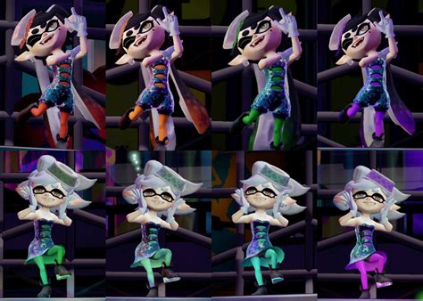 File:Squid Sisters Splatfest Colors.png - Inkipedia, the Splatoon wiki