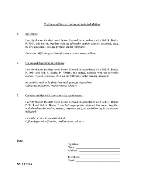 Form NM LF9014 - Fill Out, Sign Online and Download Printable PDF, New ...