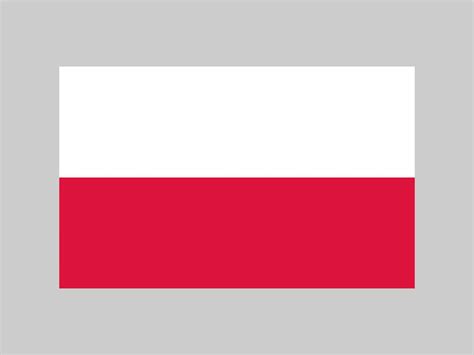 Poland flag, official colors and proportion. Vector illustration. 7588013 Vector Art at Vecteezy