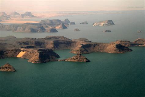 Aerial View Of Lake Nasser, Egypt by Joe & Clair Carnegie / Libyan Soup