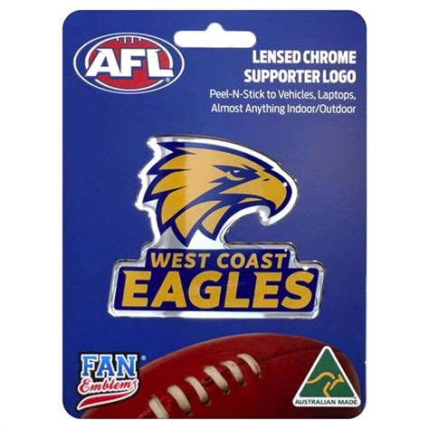 Buy Fan Emblems Afl - West Coast Eagles Logo Decal Online | Sanity