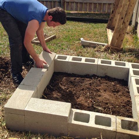 Raised Bed Garden With Cinder Blocks at Joel Villalobos blog