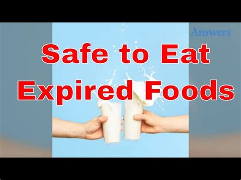 Effects and Perils of Eating Expired Food - Proper Nutrition ...