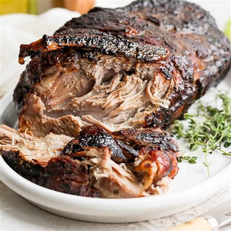 Oven Roasted Pulled Pork Shoulder Recipe | Deporecipe.co