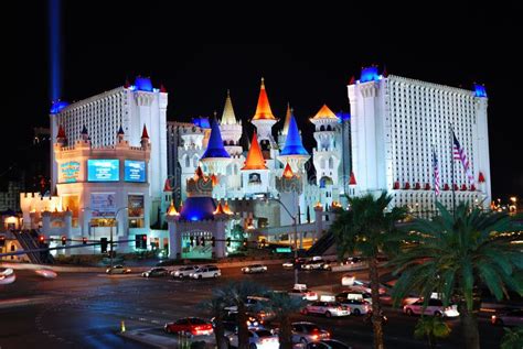 Excalibur Hotel and Casino, Las Vegas Editorial Stock Photo - Image of ...