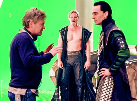 Tom Hiddleston, Kenneth Branagh, and Josh Dallas -Thor (2011) BTS - Thor (2011) Fan Art ...