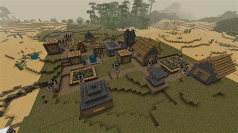 Improved NPC Village Minecraft Map