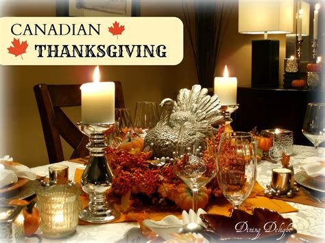 Dining Delight: Canadian Thanksgiving