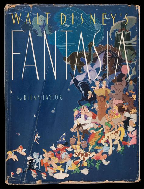 "Walt Disney's Fantasia" Book | Fantasia disney, Disney posters, Disney art