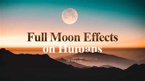 Full Moon Effects On Humans - Spiritual & Psychological - How Does The ...