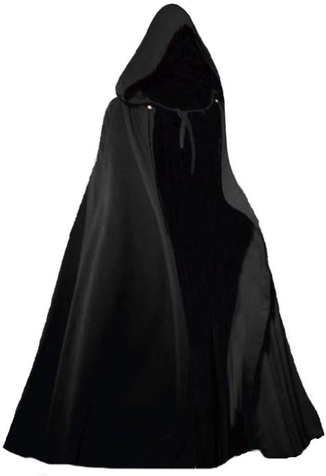 Medieval Hooded Cloak/Cape (Blue,Green,Black,Red,Brown) - 5003 – Inter ...