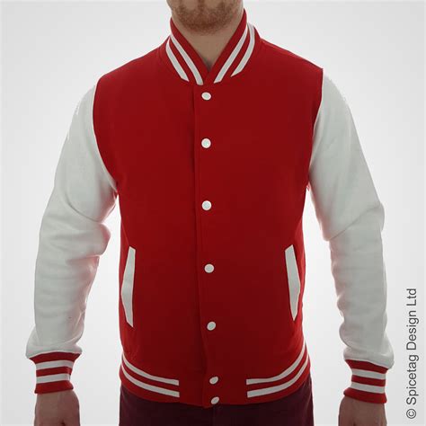 Red Varsity Jacket – Spicetag