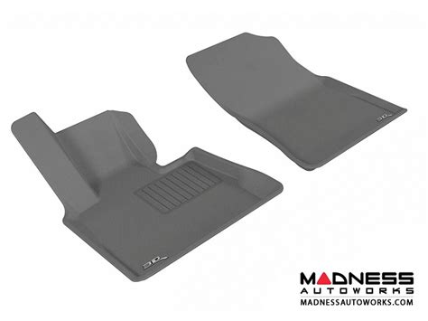 BMW X5 (E53) Floor Mats (Set of 2) - Front - Gray by 3D MAXpider