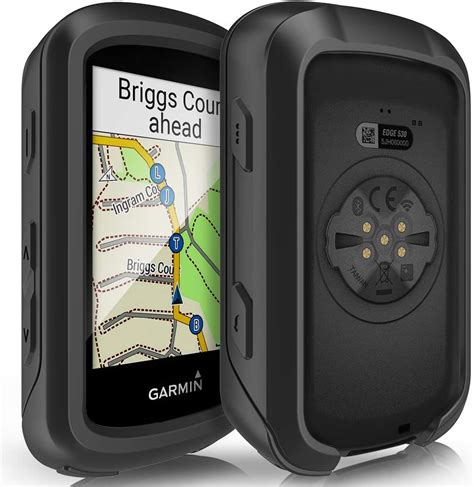 TUSITA Case for Garmin Edge 530 - Silicone Protective Cover - Cycling GPS Computer Accessories ...