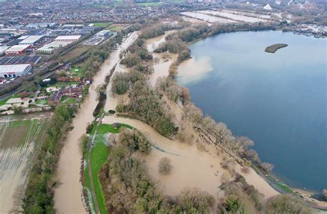 Drone footage helps show full scale of flooding across the Borough - Bedford Independent