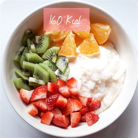Bowl Healthy Kiwi Fraise Orange Petit Dejeuner | fitness et calories