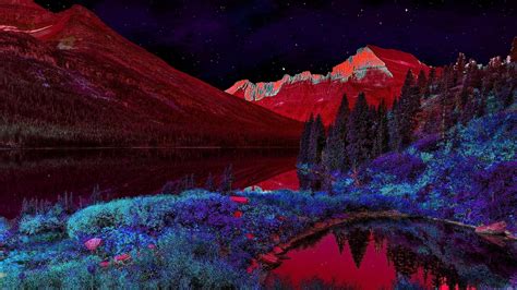 Psychedelic Landscape Wallpapers - Top Free Psychedelic Landscape Backgrounds - WallpaperAccess