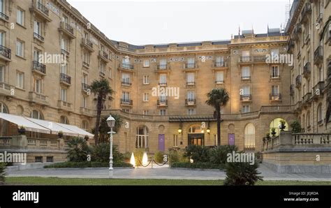 Hotel Maria Cristina Stock Photo - Alamy