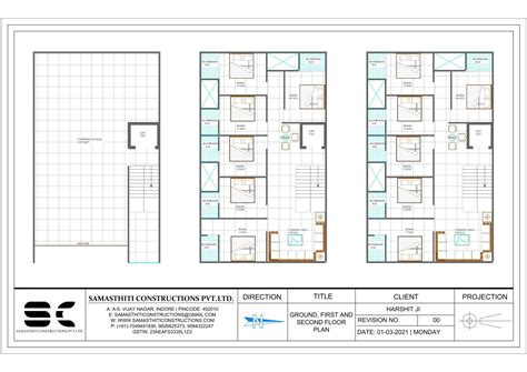 30'x50' floor plan /Hostel design/Home design/ home construction/ house ...