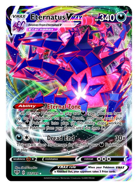 Pokemon Sword and Shield TCG Eternatus XMAX Card Reveal