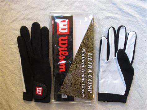 Wilson Ultra Comp Platform Tennis Gloves (PAIR) $14.99 WITH PADDLE SALE ...