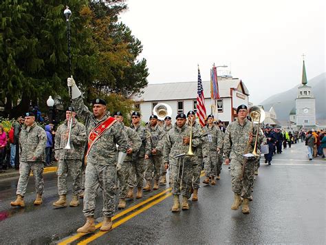 Alaska Day Parade | First Sgt. Michael Plachinski leads the … | Flickr